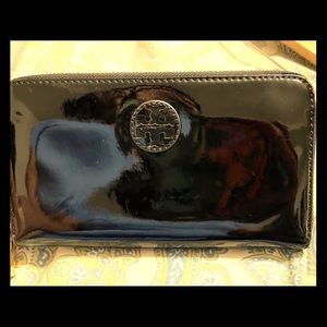 Tory Burch patent leather wallet